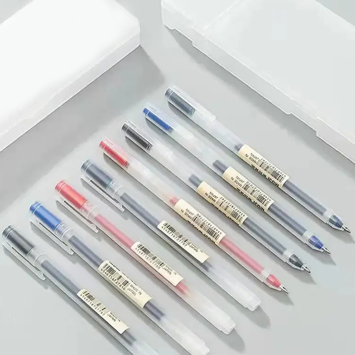 Muji Stationery Gel Pen - 3-6 шт./компл. 0,38 мм Kawaii MUJIs