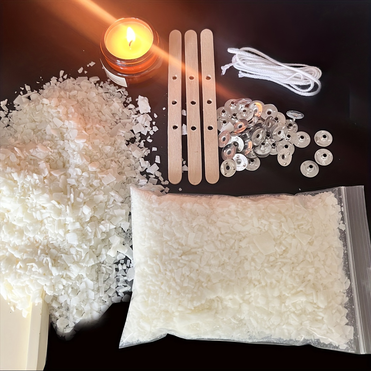 Soy Wax Pillar Blend - Наборы для изготовления свечей 100 г