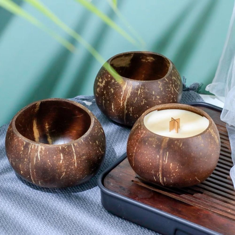 Candle Making Homewood - Декоративные чаши из натуральной кокосовой скорлупы