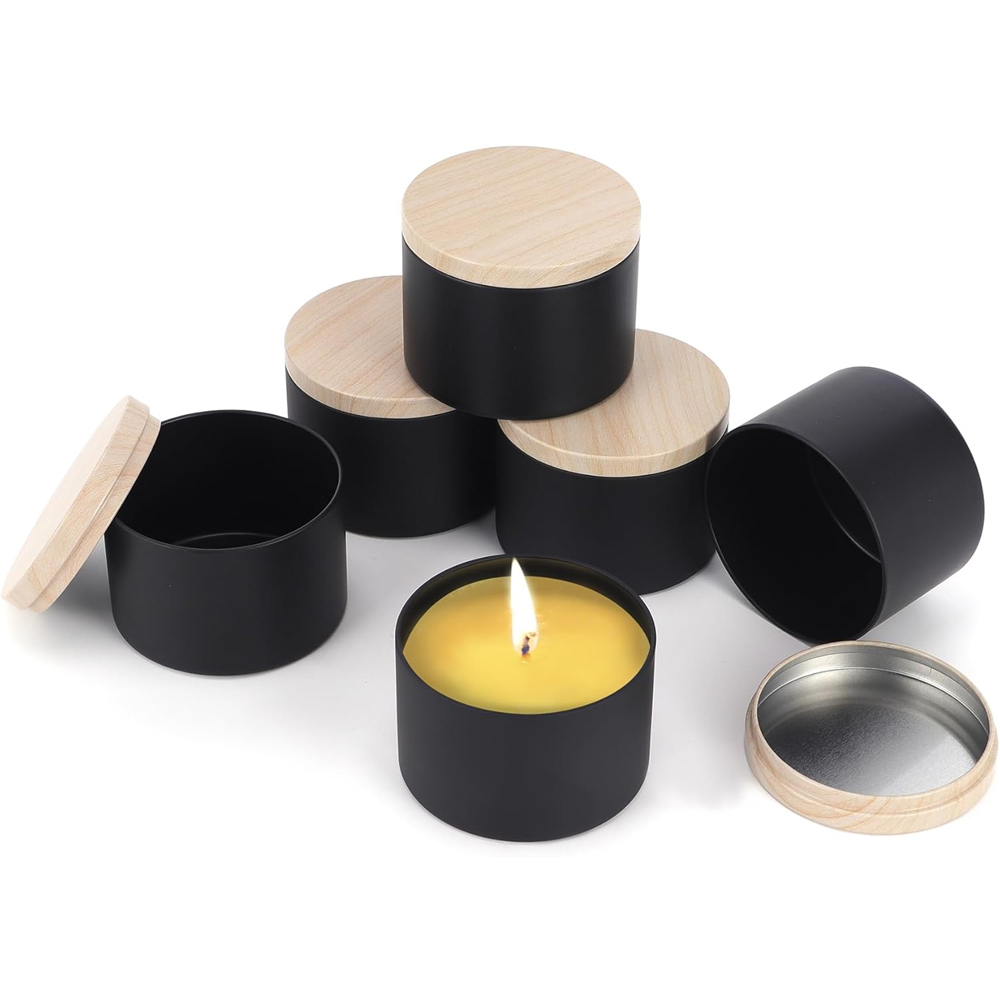 Белые жестяные банки для свече – обзор и цена Candle Making Homewood