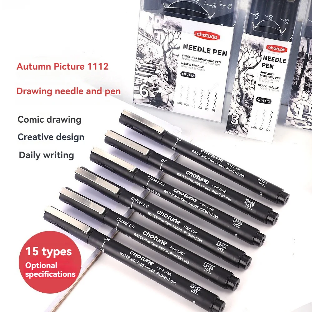 Черные микроручки, 15 размеров – обзор и цена Copic Marker Sketch