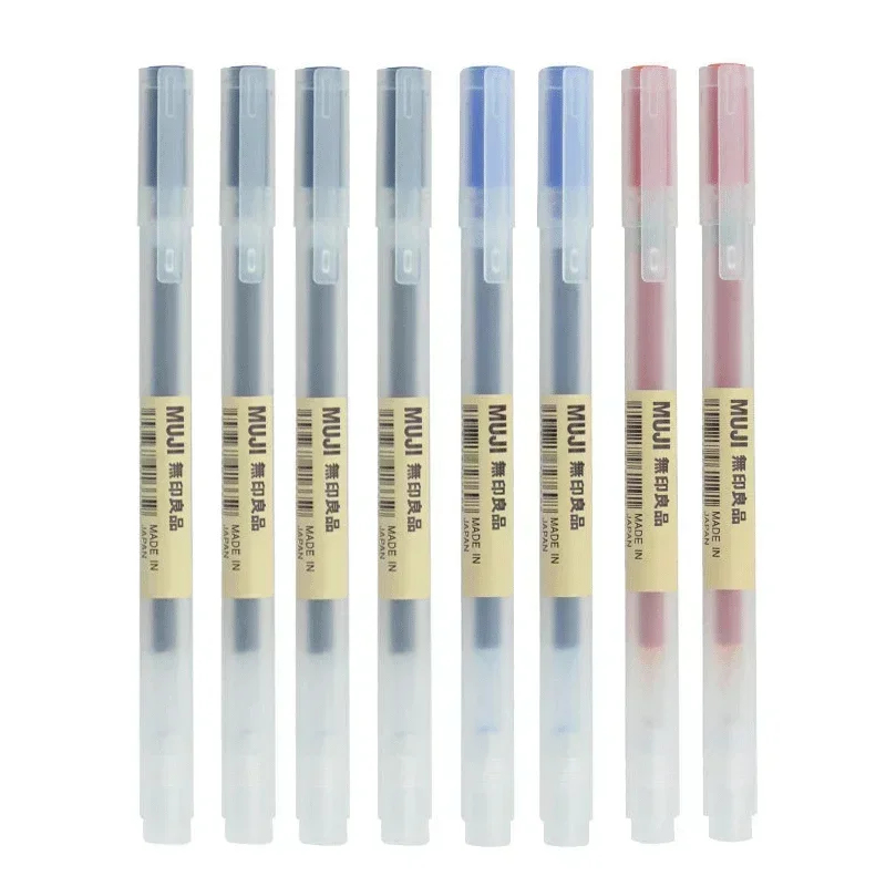 Набор гелевых ручек MUJI (6/8  – обзор и цена Muji Stationery Gel Pen