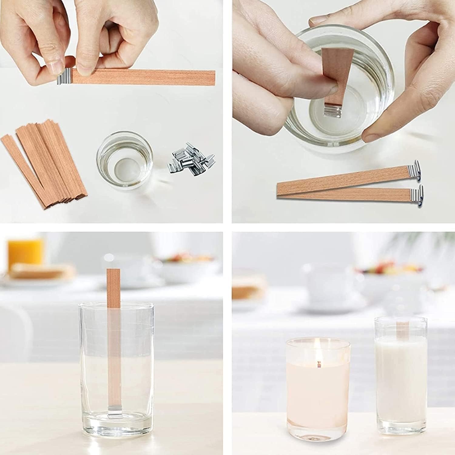 Натуральные деревянные фитили  – обзор и цена Soy Wax Pillar Blend