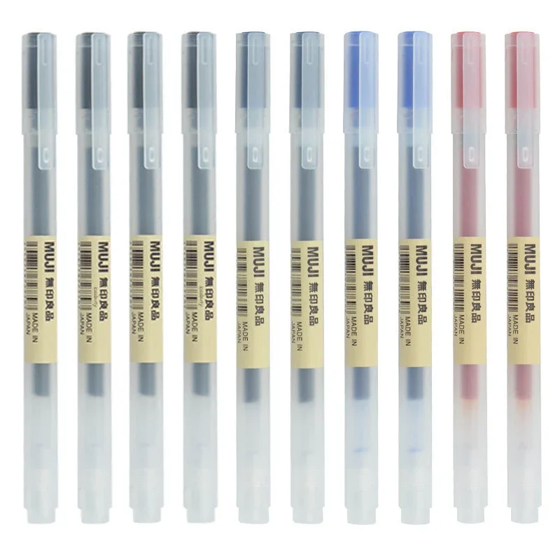 10-30 шт./компл. гелевая ручка – обзор и цена Muji Stationery Gel Pen