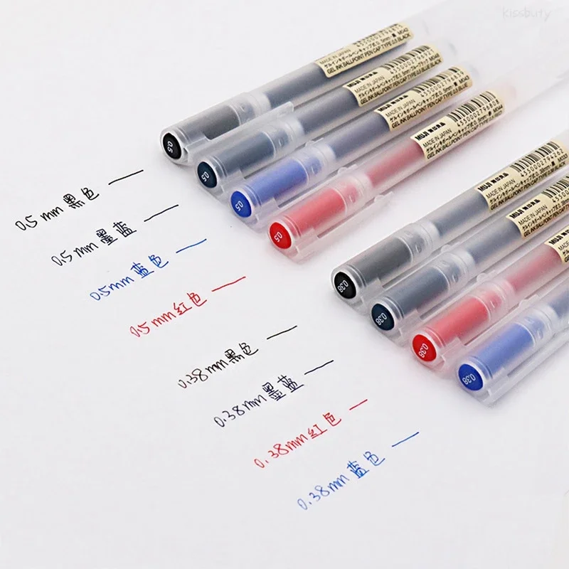 10-30 шт./компл. гелевая ручка – обзор и цена Muji Stationery Gel Pen