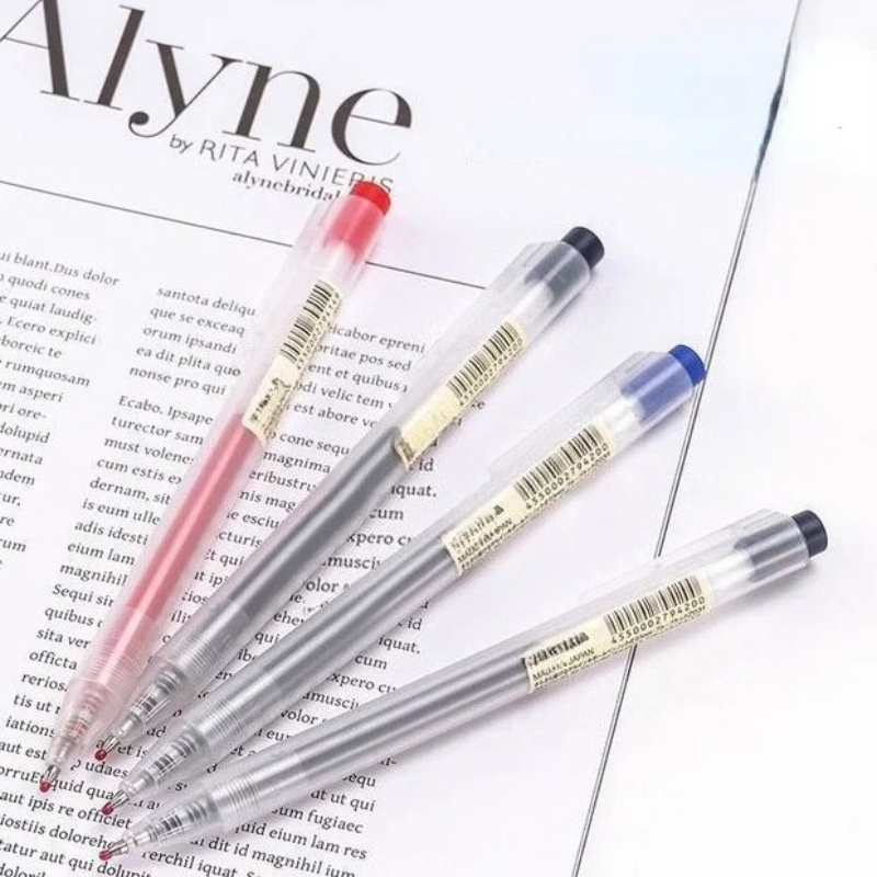 Набор из 10 стержней для ручек – обзор и цена Muji Stationery Gel Pen